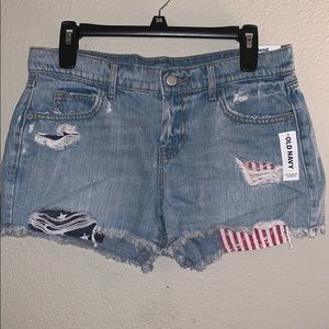 4th of July Boyfriend Shorts